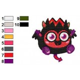 Diavlo Moshi Monsters Machine Embroidery Design
